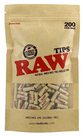 RAW Tips Prerolled Bag 200 Stk.