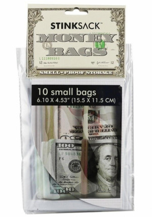 Money Bags Druckverschlussbeutel 15,5 x 11,5 cm