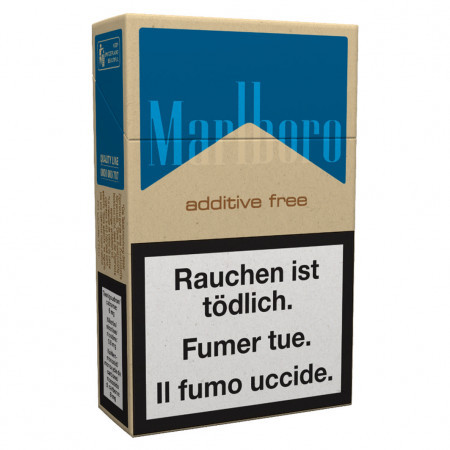 Marlboro Additive free Box - ohne Zusatzstoffe