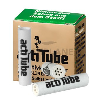 actiTube Full Flavor Extra Slim Aktivkohlefilter 10