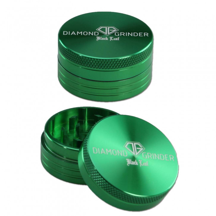 Black Leaf Diamond Aluminium Grinder 2-tlg ø 40mm