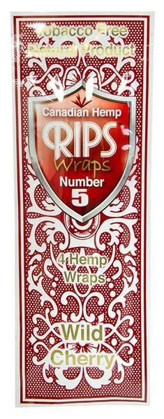 Rips Canadian Hemp Wraps No.5 Wild Cherry