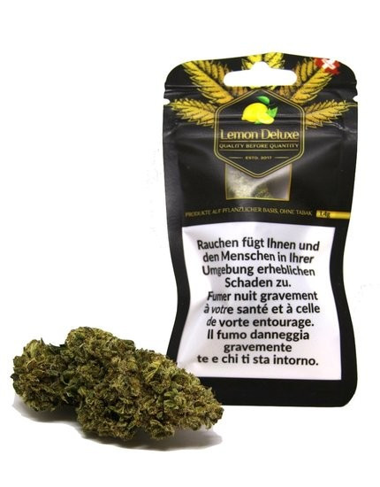 CBDeluxe Lemon Deluxe CBD Hanfblüten Tabakersatz