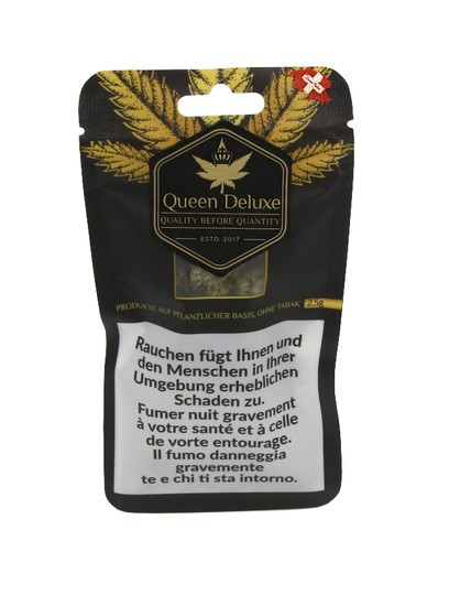CBDeluxe Queen Deluxe CBD Hanfblüten Tabakersatz