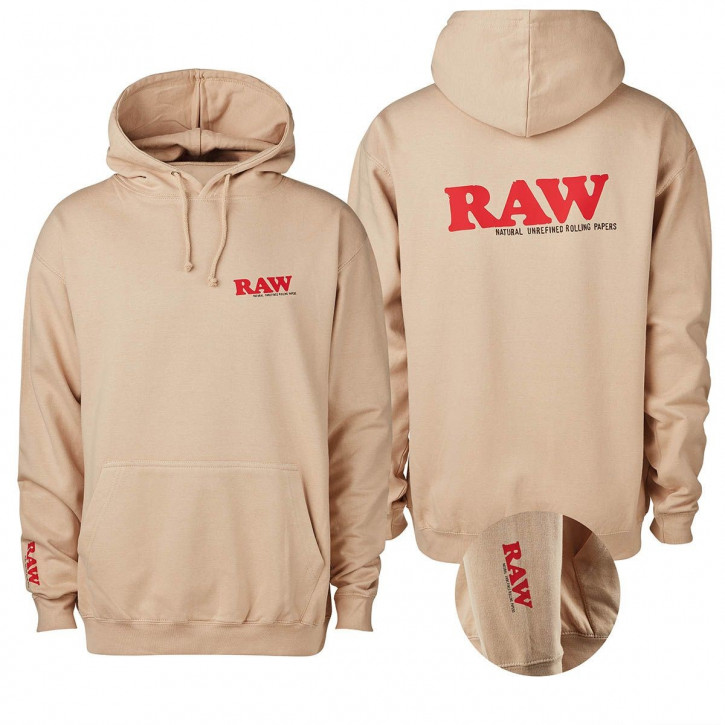 RAW Hoodie Sand "RAW EDITION"