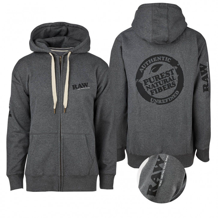 RAW Zipper Grey "RAW EDITION"