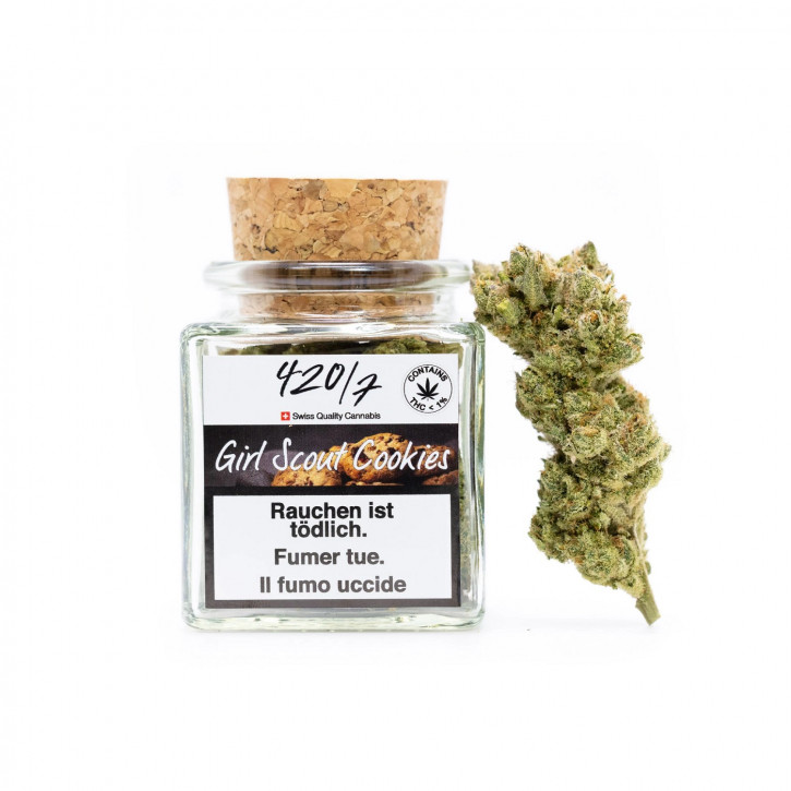 420/7 Girl Scout Cookies Hanfblüten Tabakersatz
