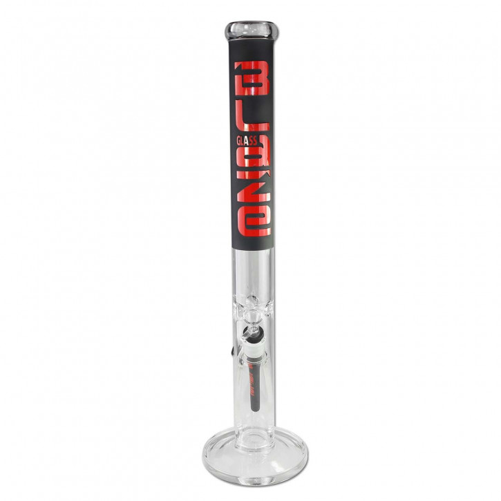 BLAZE Glass Straight Zylinderbong Ice 55cm NS19/14