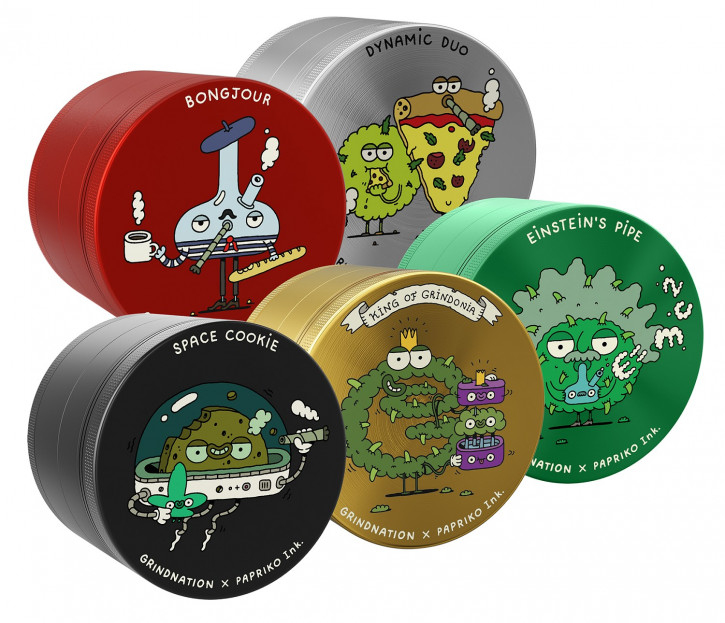 GrindNation Papriko Grinder 4-tlg ø 63mm