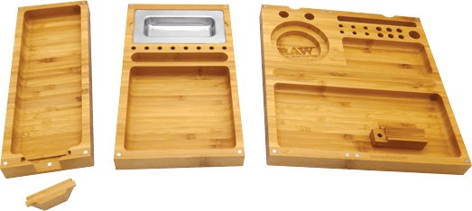 RAW Triple Flip Rolling Tray Mischpult