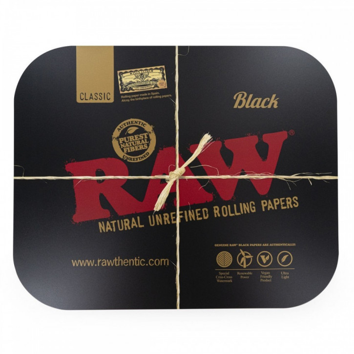RAW Black Magnetic Tray Cover Large