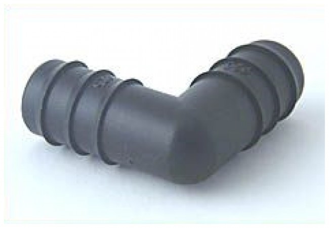 Winkel für PE-Rohr 25mm