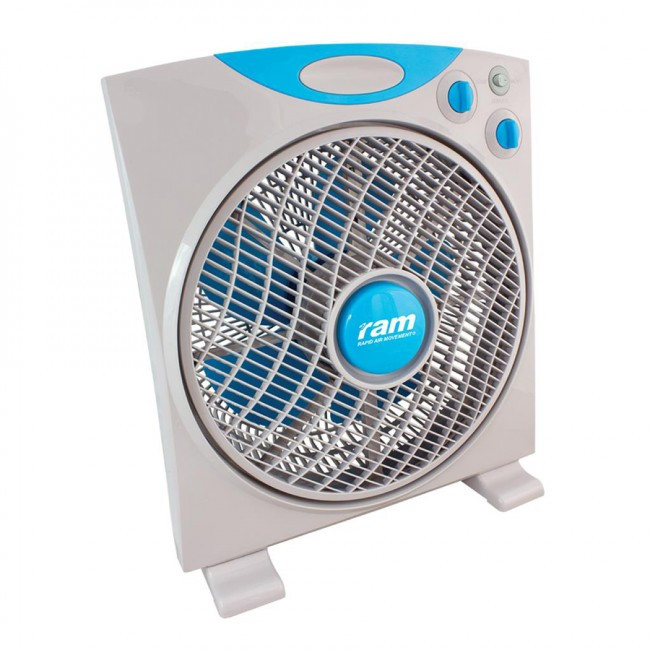 RAM Eco Boxventilator 30cm 40W, 3 Stufen