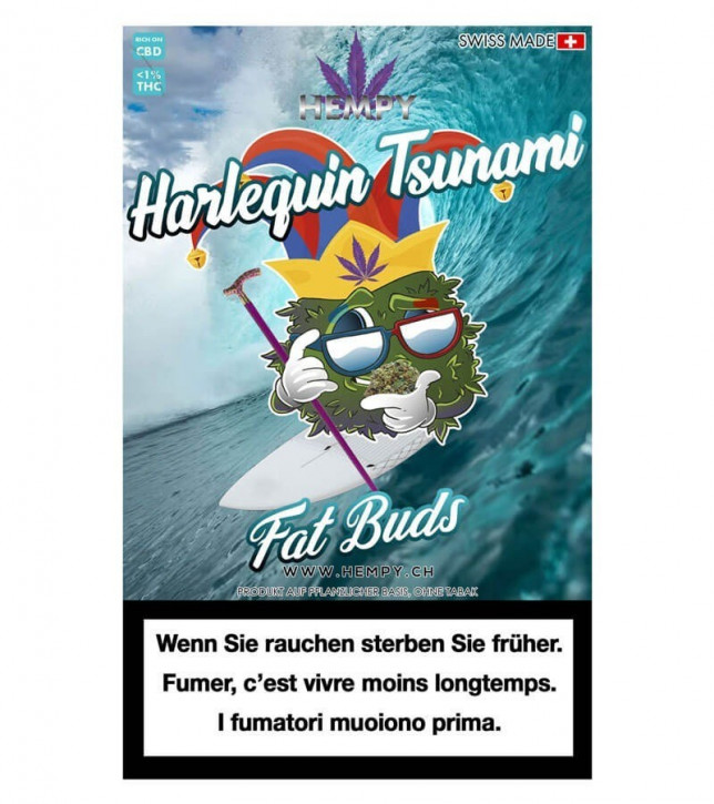 Hempy Harlequin Tsunami Indoor Small Buds 25g