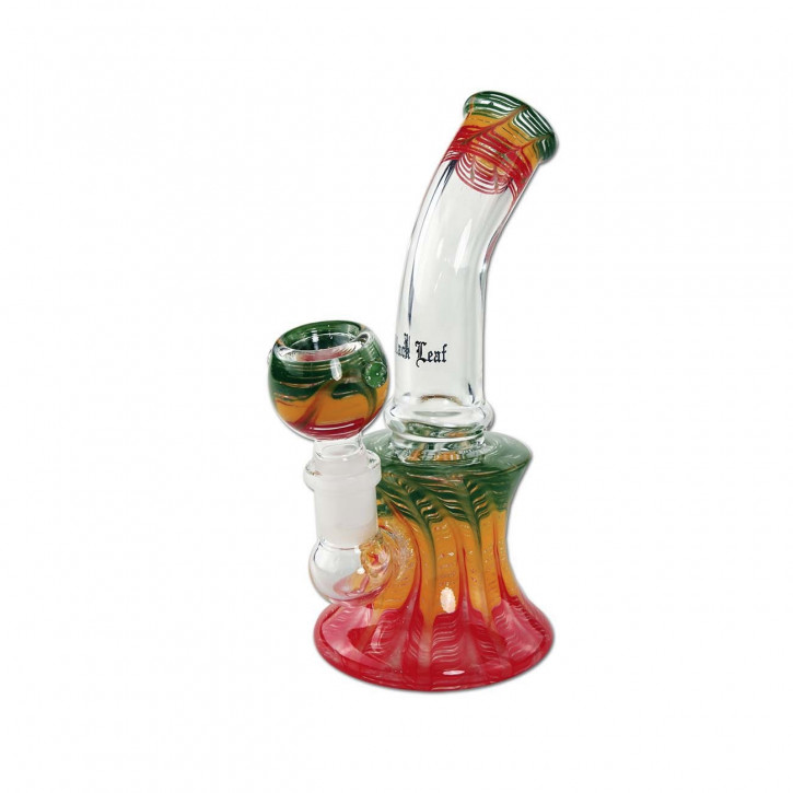 Black Leaf Mini-Bubbler Rasta
