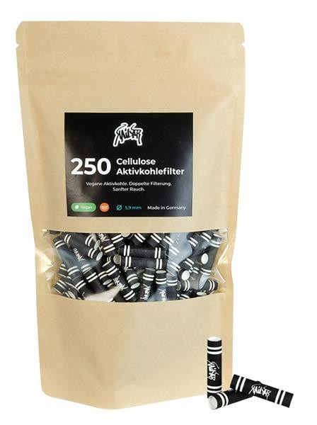 Kailar Cellulose Aktivkohlefilter Slim 5,9mm 250Stk. schwarz