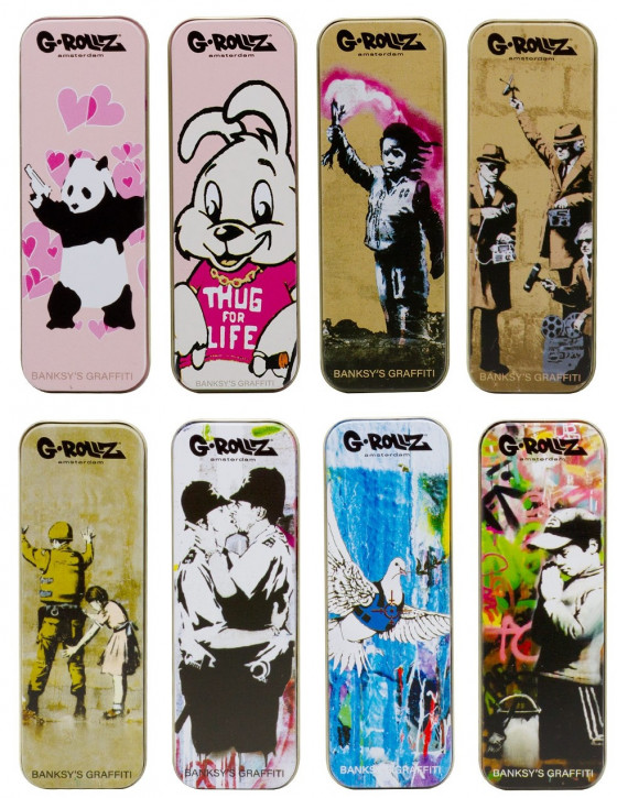 G-ROLLZ Banksy's Graffiti Small Storage Box Dose