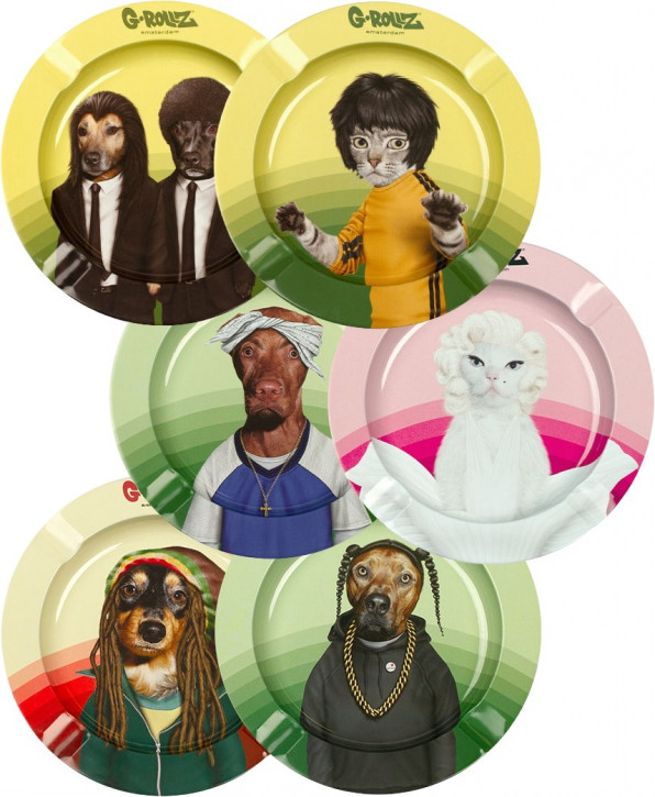 G-ROLLZ Pets Rock Aschenbecher