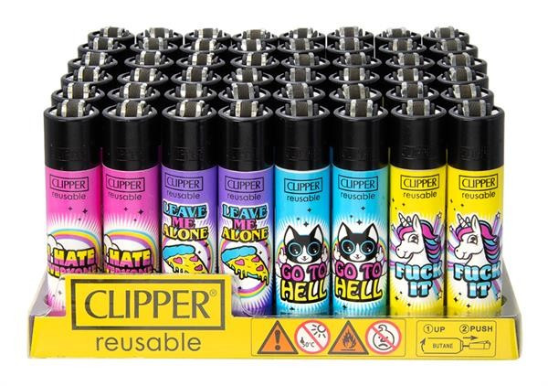 Clipper Feuerzeug Slogan #15