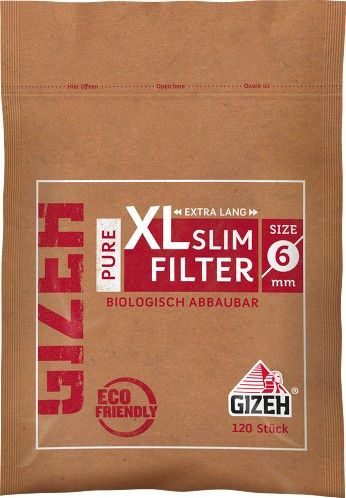 GIZEH Slim Filter 120+30 Stk. 