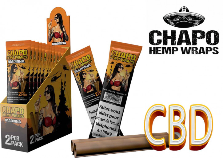 Chapo Hemp Wraps 2 Stk. Madrina