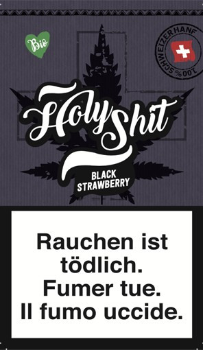 Holy Shit Black Strawberry 4g Hanfblüten Tabakersatz