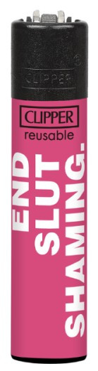 Clipper Feuerzeug Slogan #50