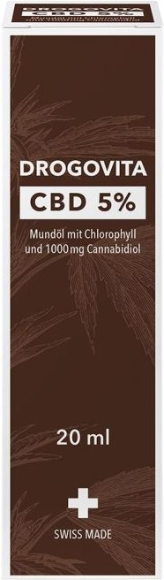 Drogovita CBD Mundöl 5% 20ml
