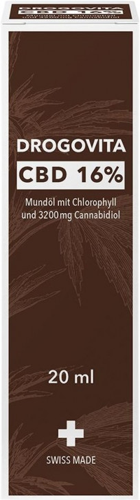 Drogovita CBD Mundöl 16% 20ml