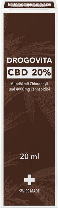 Drogovita CBD Mundöl 20% 20ml
