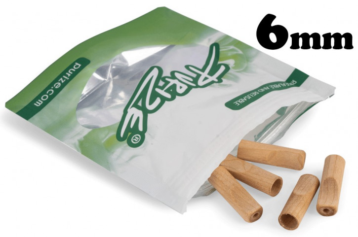 Purize aromatisierte Holzmundstücke für 6mm Aktivkohlefilter