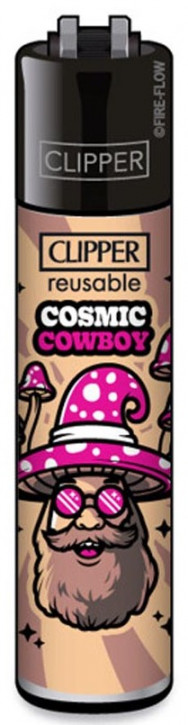 Clipper Feuerzeug Shrooms #12 Cosmic Cowboy