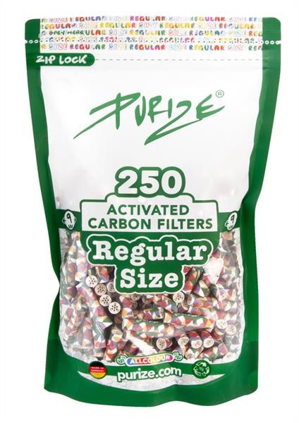 Purize Aktivkohlefilter Allcolour Regular 9mm 250 Stk.
