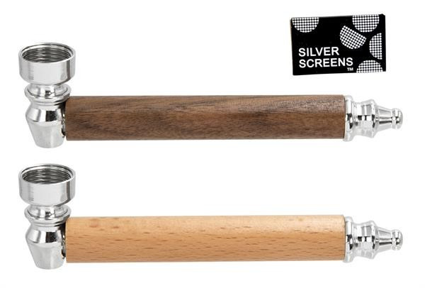 Metall/Holzpfeife 125mm