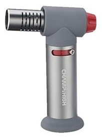 Blueflame Torch Lighter Gasbrenner 4 Flammen Grau