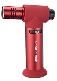Blueflame Torch Lighter Gasbrenner 4 Flammen Rot