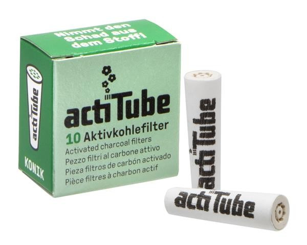 actiTube Aktivkohlefilter 6- 8mm "Konik" 10 Stk.