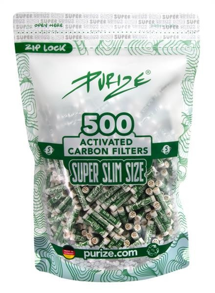 Purize Aktivkohlefilter Super Slim 5mm 500 Stk.
