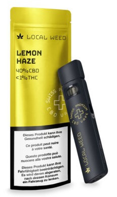 Local Weed CBD Vape Vollspektrum Lemon Haze