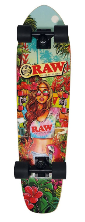 RAW SKATE BOARD Brazil Girl Komplettset