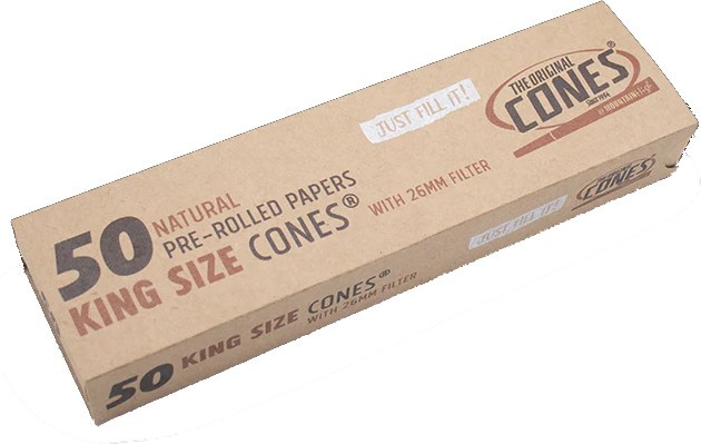 Cones Natural King Size 50 Stk.