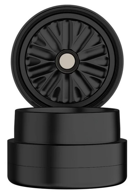 Flower Mill Next Gen Standard Alu Schwarz 3tlg 51mm