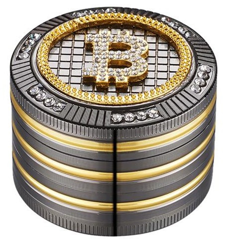 Bitcoin Grinder 4tlg 50mm