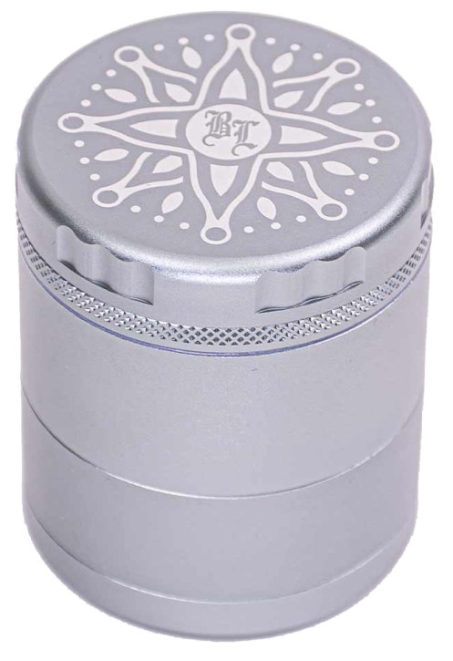 CNC-Flower Grinder 5tlg 50mm Grau