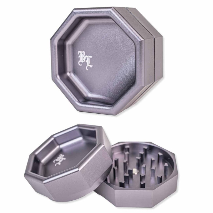 Black Leaf OKTAGON Alu Grinder 2-tlg 62mm