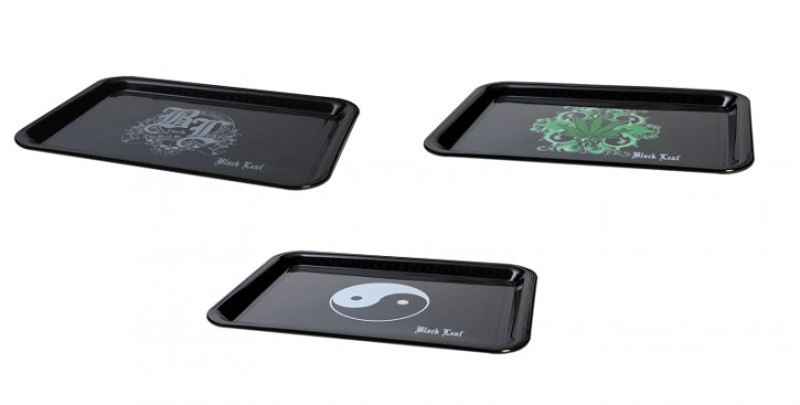 Black Leaf Mixing Tray
