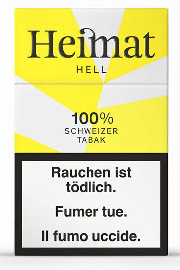 Heimat Hell Blonde Zigaretten