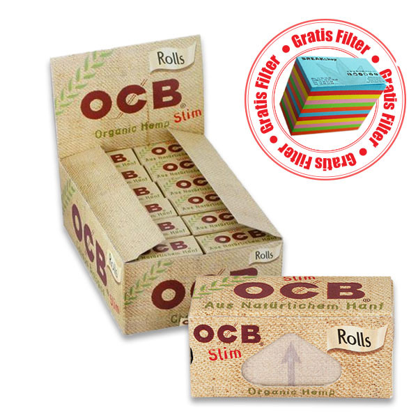 OCB Organic Hemp Rolls Slim