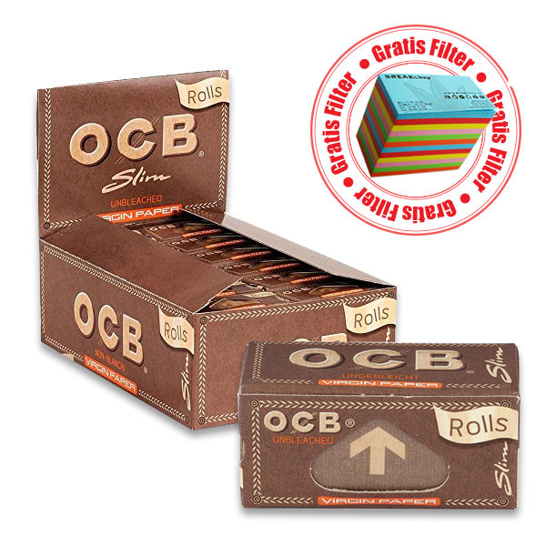 OCB Rolls ungebleicht / unbleached