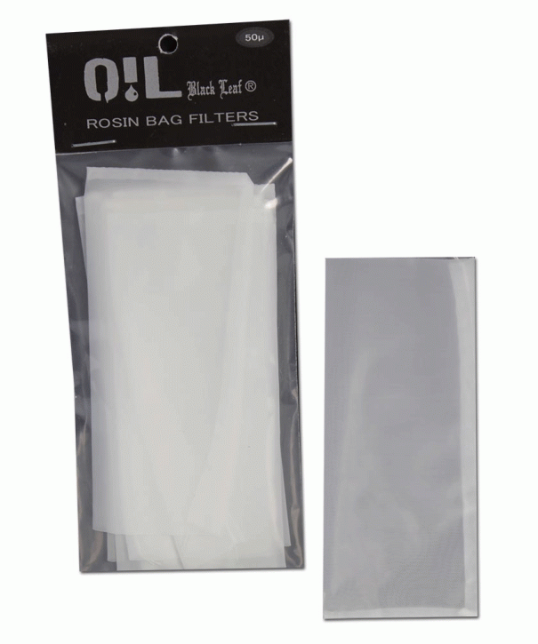 Oil Black Leaf Rosin Bag Filterbeutel 50µm 10 Stk.